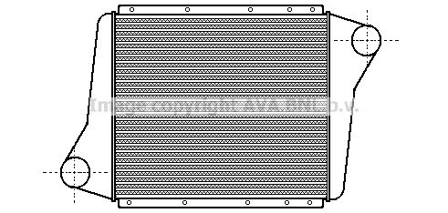 AVA QUALITY COOLING Интеркулер RE4004